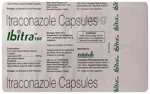 Ibitra 100mg Capsule image Ibitra 100mg Capsule image