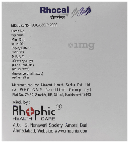 Rhocal Tablet image