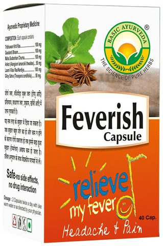 Basic Ayurveda Feverish Capsule 1