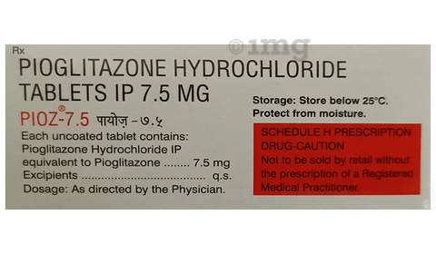 Pioz 7.5 Tablet image