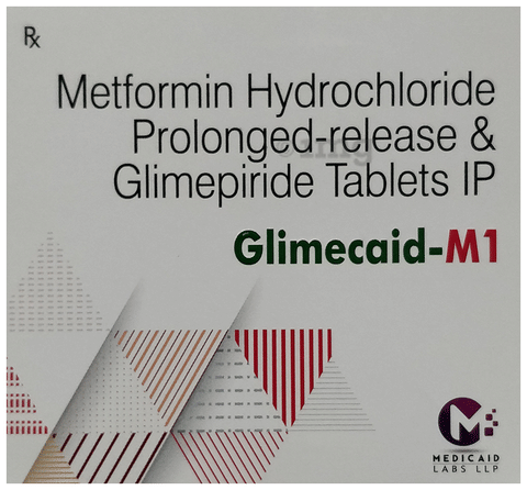 Glimecaid-M 1 Tablet PR image
