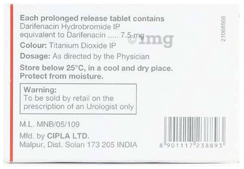 Vesigard 7.5 Tablet PR image