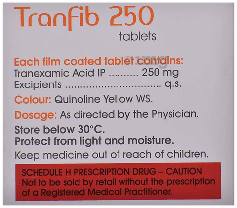 Tranfib 250mg Tablet image