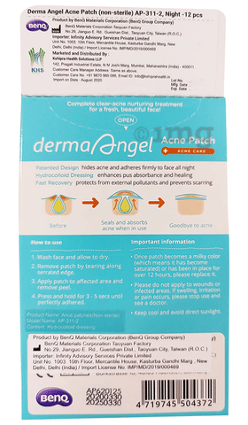 Derma Angel Acne Night Patch image