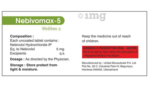 Nebivomax 5 Tablet image