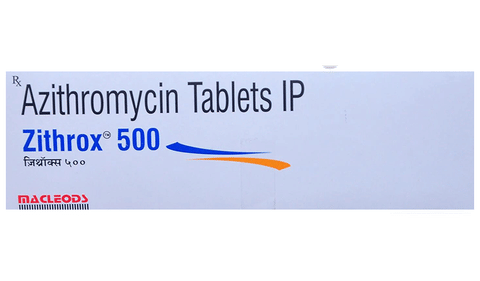 ज़िथ्रोक्स 500 टैबलेट image