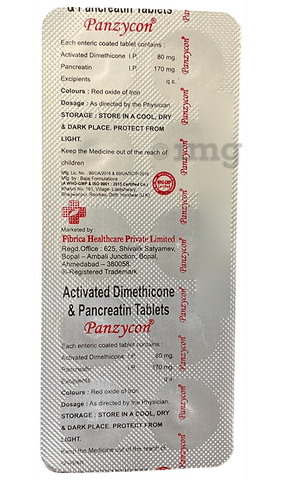 Panzycon 170mg/80mg Tablet image Panzycon 170mg/80mg Tablet image