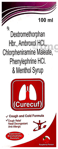 Curecuf Syrup Raspberry