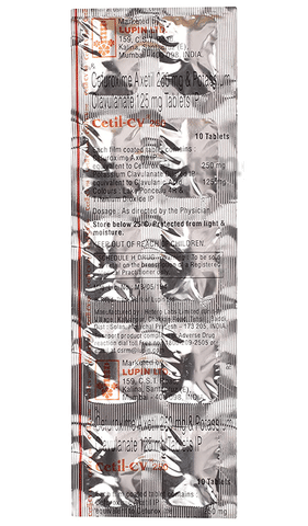 Cetil-CV 250 Tablet image