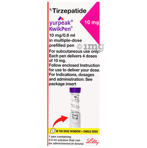 Yurpeak Solution for Injection 10mg KwikPen image Yurpeak Solution for Injection 10mg KwikPen image