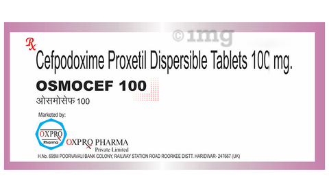 Osmocef 100 Tablet DT image