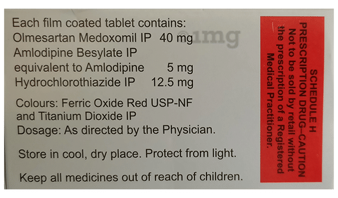 TRIolmesar 40 Tablet image