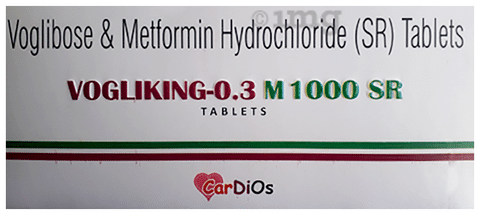 Vogliking 0.3 M 1000 SR Tablet