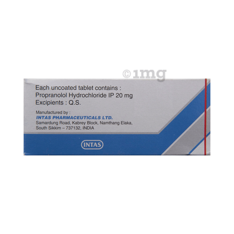 Provanol 20 Tablet image