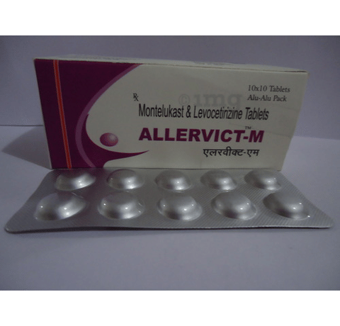 Allervict M 5mg/10mg Tablet image