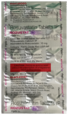 Rozustat 10 Tablet image Rozustat 10 Tablet image