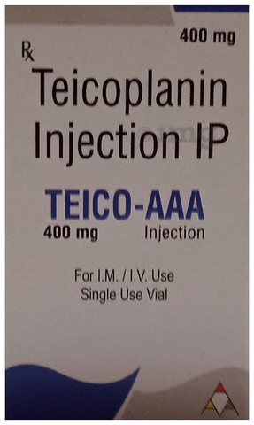 Teico-Aaa 400mg Injection image Teico-Aaa 400mg Injection image