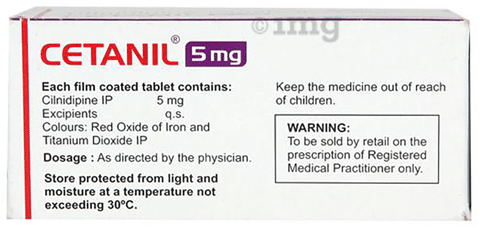 Cetanil 5mg hot sale