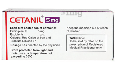 Cetanil 5mg Tablet image