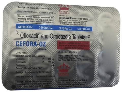 Cefora-OZ Tablet image Cefora-OZ Tablet image