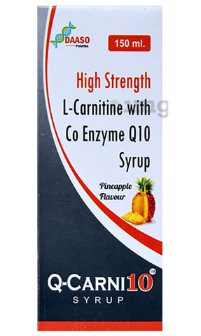 Q-Carni 10 Syrup Pineapple image