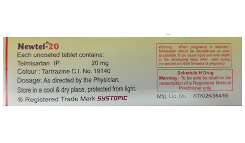 Newtel 20 Tablet image Newtel 20 Tablet image