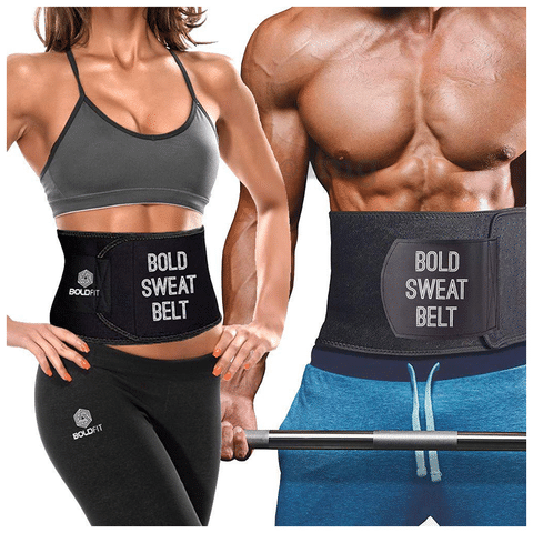 Boldfit Boldfit Sweat Slim Belt Neoprene Body Shaper and Tummy Trimmer  Medium