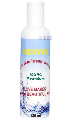 Revive Water Base Personal Lubricant Unflavored: Buy bottle of 130.0 ml Gel  at best price in India | 1mg