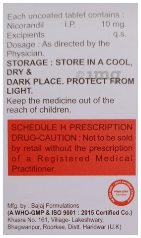 Nicsure 10 Tablet image