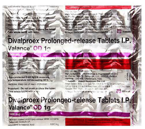 Valance OD 1g Tablet PR image