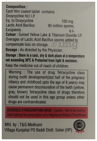 Eldidox 100 Tablet image