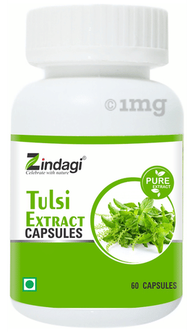 Zindagi Tulsi Extract Capsule image Zindagi Tulsi Extract Capsule image