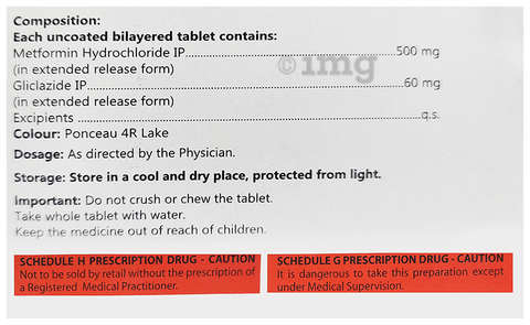 Glizid-M XR 60 Tablet