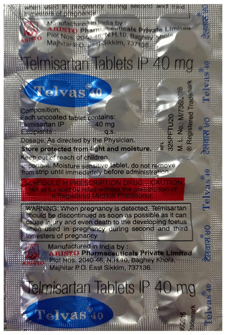 Telvas 40 Tablet image