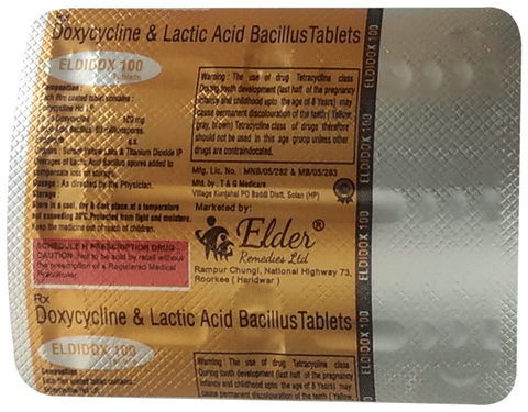 Eldidox 100 Tablet image