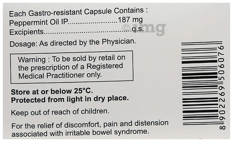 Colmint Gastro-resistant Peppermint Oil Capsule image Colmint Gastro-resistant Peppermint Oil Capsule image