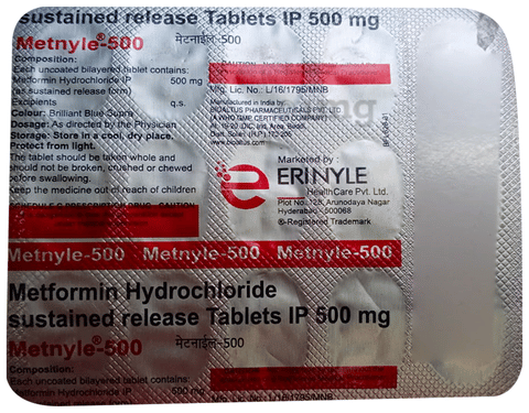 Metnyle 500 Tablet SR image