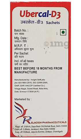 Ubercal-D3 Sachet image Ubercal-D3 Sachet image