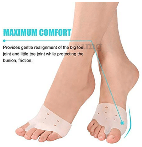Skudgear Combo Pack of Bunion Corrector Toe Separator & Toes ...