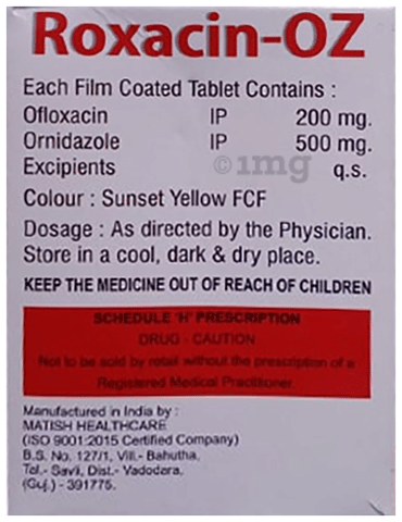 Roxacin-OZ Tablet image