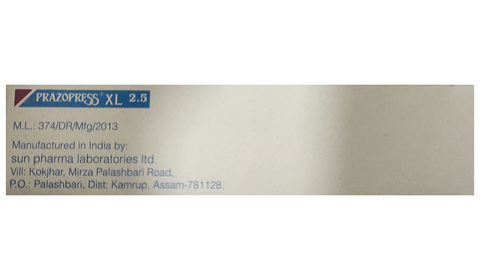 Prazopress XL 2.5 Tablet OPS image Prazopress XL 2.5 Tablet OPS image