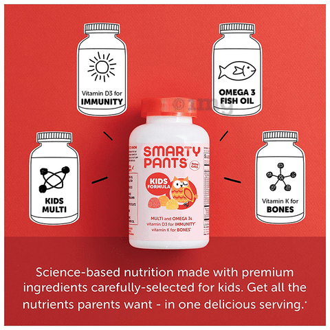 SmartyPants USDA Organic Kids and Toddler Gummy Multivitamin Supplemen   HSM eStore