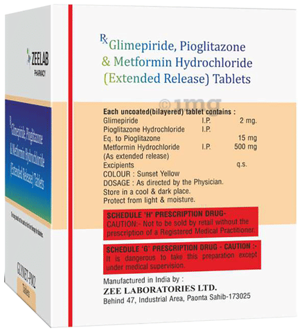 Glynet-PM2 Tablet ER image Glynet-PM2 Tablet ER image
