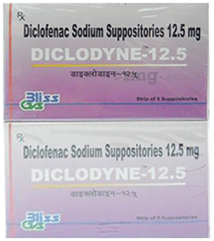 Diclodyne 12.5 Suppository image