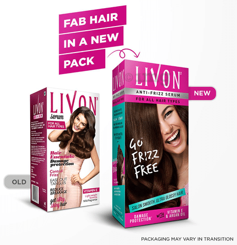 Livon Anti-Frizz Serum for All Hair Types: Buy bottle of 20 ml Serum at  best price in India | 1mg