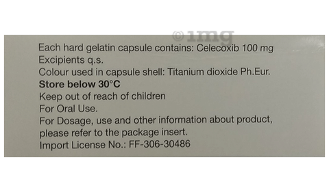 Celebrex 100mg Capsule image