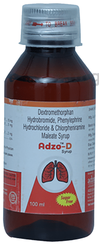 Adzo-D Syrup Sugar Free
