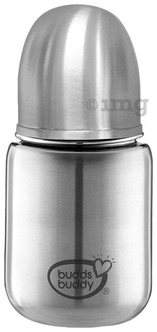 Buddsbuddy steel sales feeding bottle