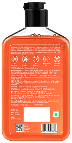 Man Arden Play Sports with Shea Vitamin E Body Wash Buy bottle