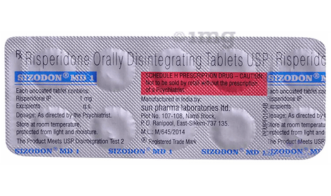 Sizodon MD 1 Tablet image Sizodon MD 1 Tablet image